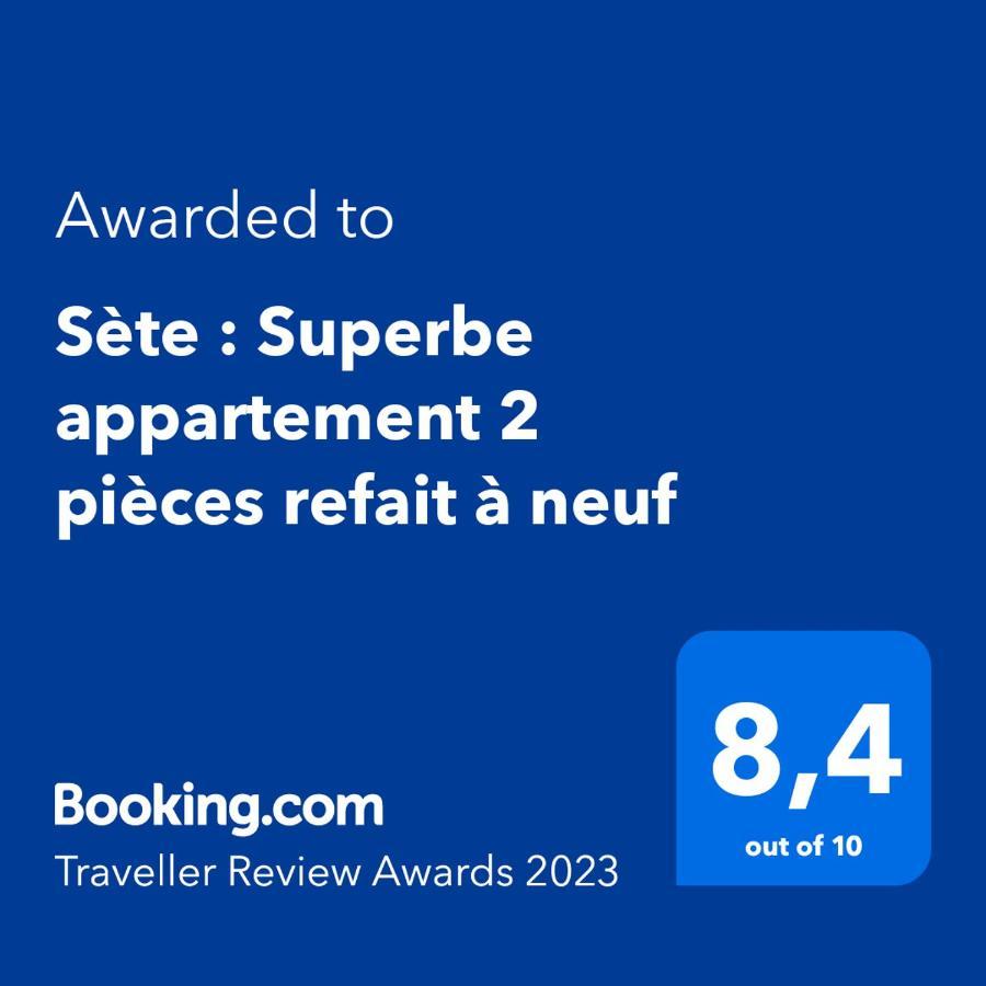 Sete : Superbe Appartement 2 Pieces Refait A Neuf Exterior foto